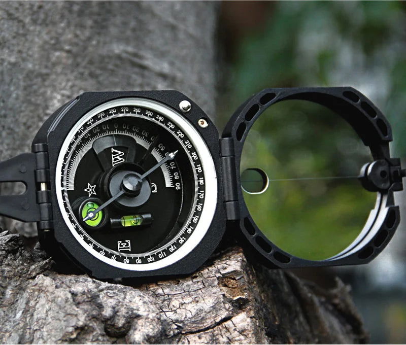 Eyeskey Professional Geological Compass Handheld Lightweight Outdoor Survival Military Compass for Measuring Slope Distance himalipasal