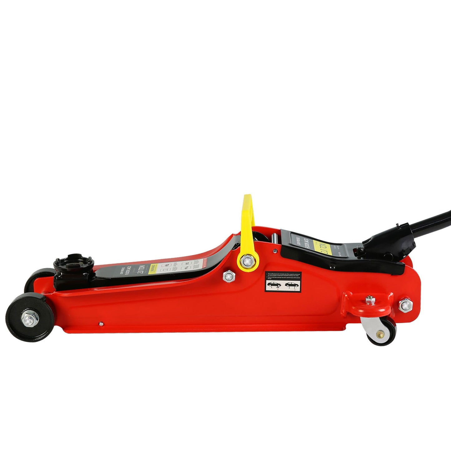 Floor Jack, 2 Ton Low Profile Floor Jack, Heav yDuty Steel Racing Floor Jack with Single Piston QuickLift Pump, Floor Jack Lifting Range 3.3"-15.2" himalipasal