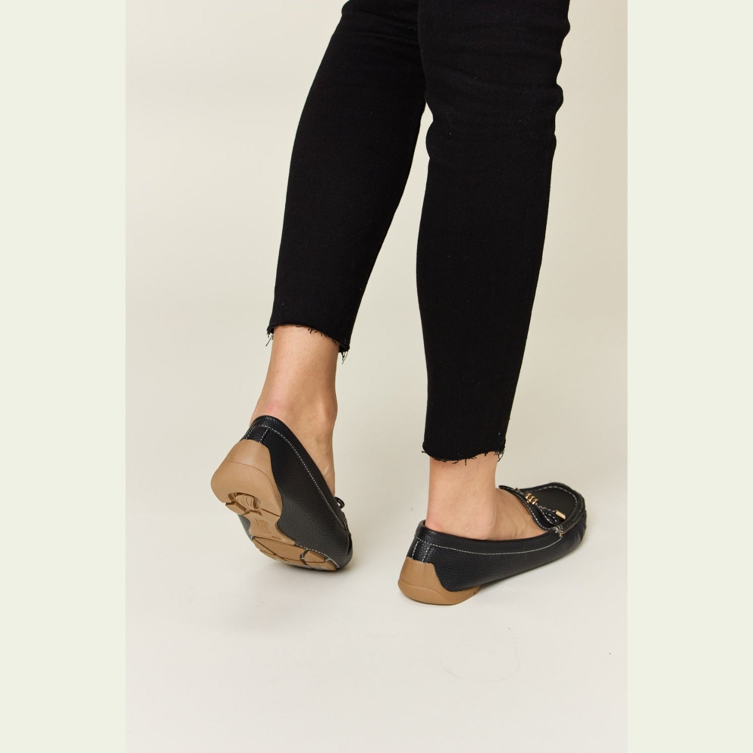 Forever Link Slip On Bow Flats Loafers himalipasal