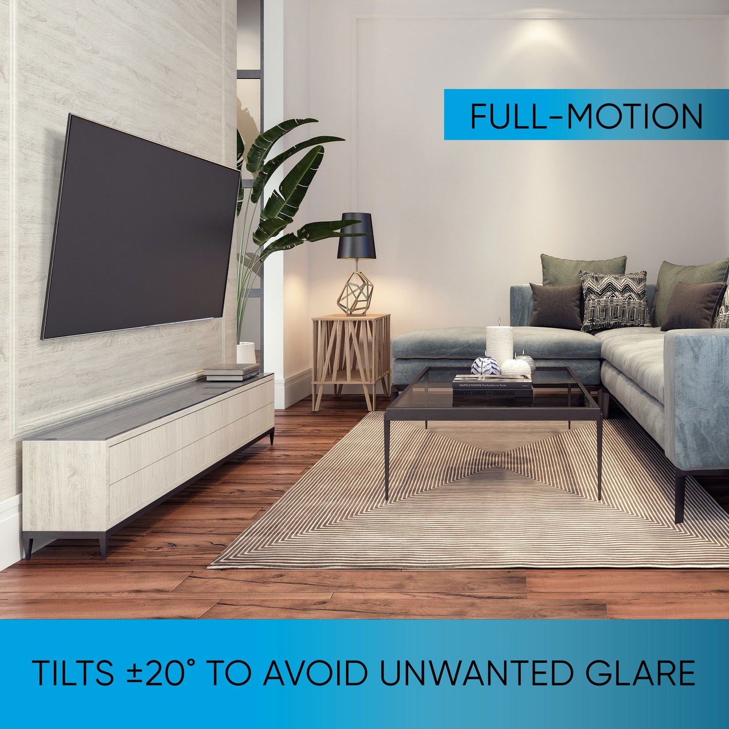 Full Motion, Crafted Steel, TV Mount himalipasal