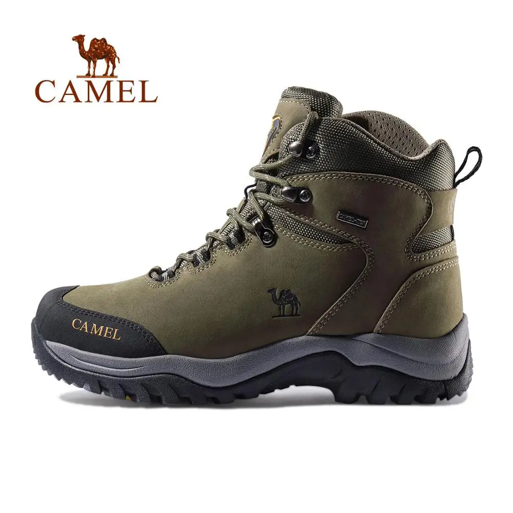 GOLDEN CAMEL Waterproof Hiking Shoes Men and Women Outdoor Anti-Slip Climbing Trekking Shoes for Men 2023 Leather Hiking Boots himalipasal