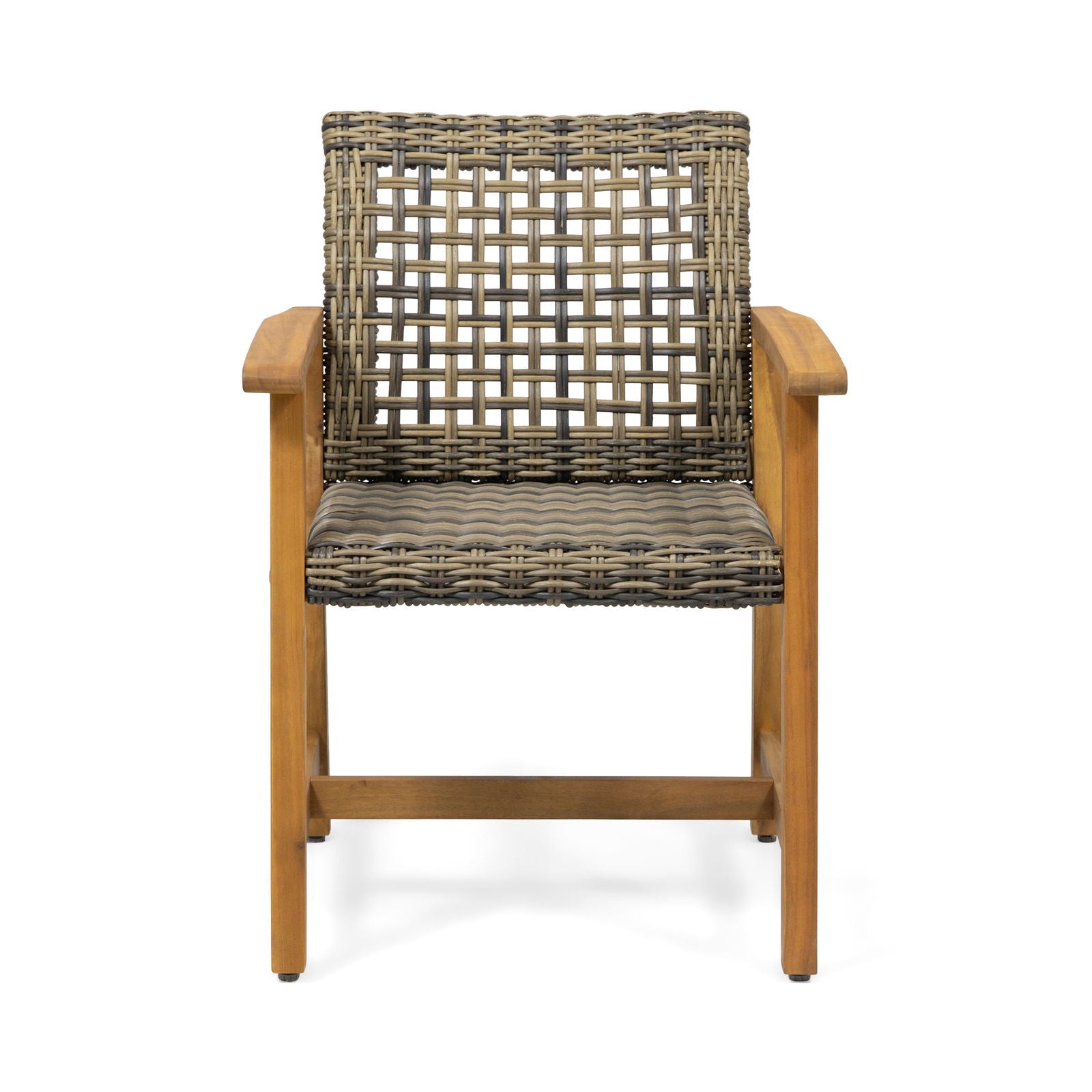 HAMPTON WOOD AND WICKER DINING CHAIR( SET OF 2 ) himalipasal