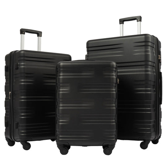 Hardshell Luggage Sets 3 Pcs Spinner Suitcase with TSA Lock Lightweight 20''24''28'' himalipasal