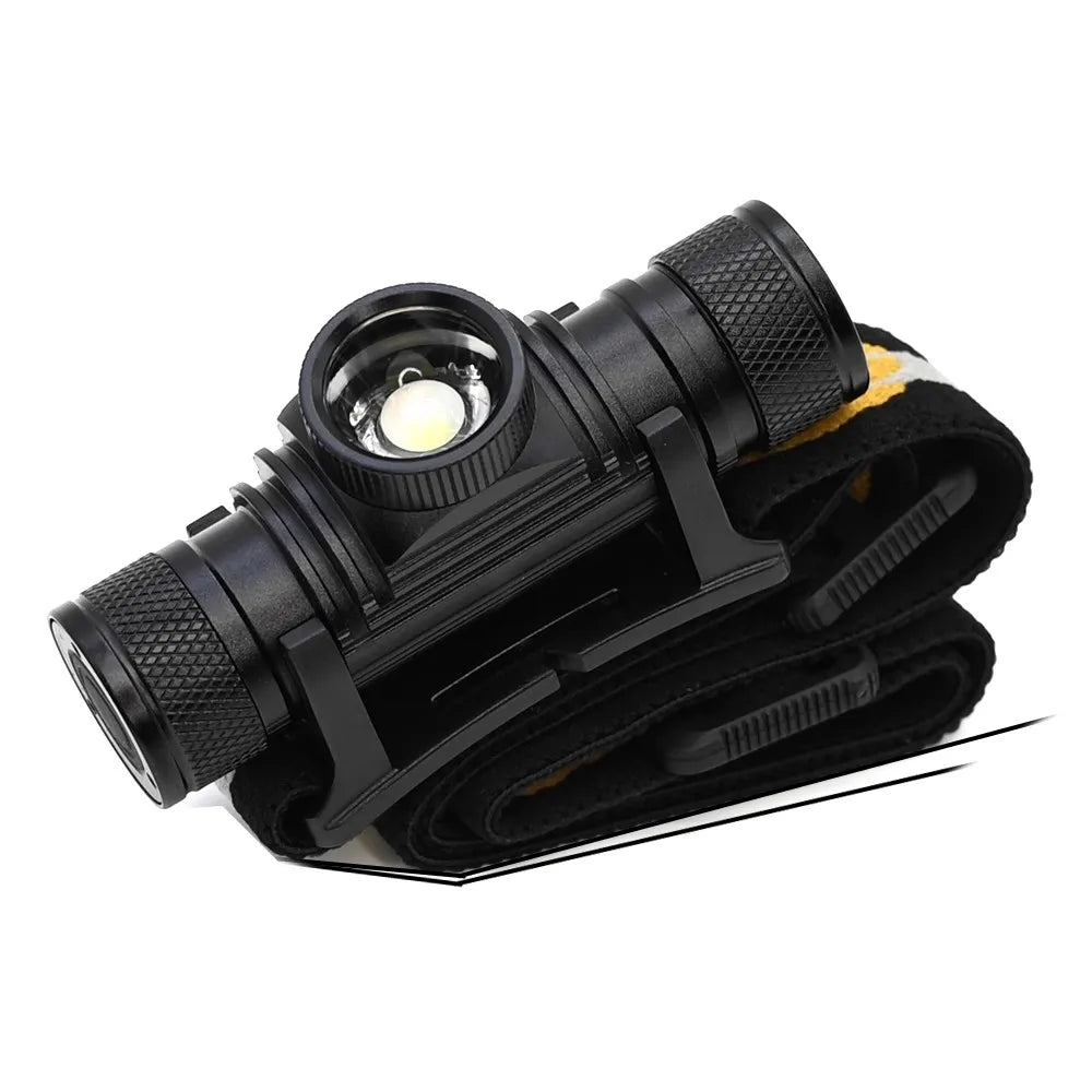 Headlights - Powerful rechargeable, focusing 1000 lumen headlights for ultra-bright lighting for hiking, mountaineering ，camping himalipasal