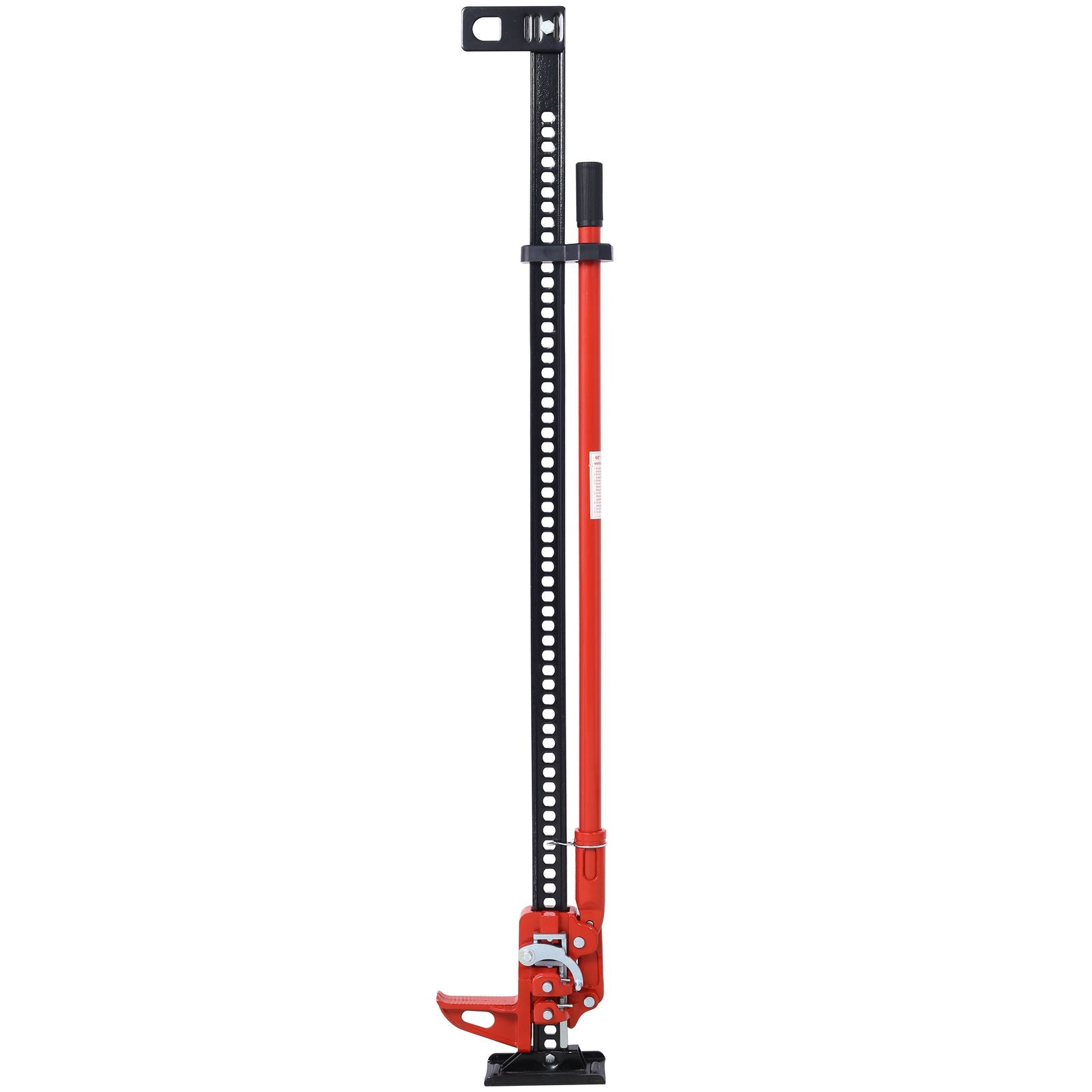 High Lift Farm Jack,60" Utility Farm Jack, 7000 lbs Capacity Ratcheting Off Road Utility Jack, Heavy-Duty Farm Jack for Tractor, Truck, SUV, Bumper Lift, RED himalipasal