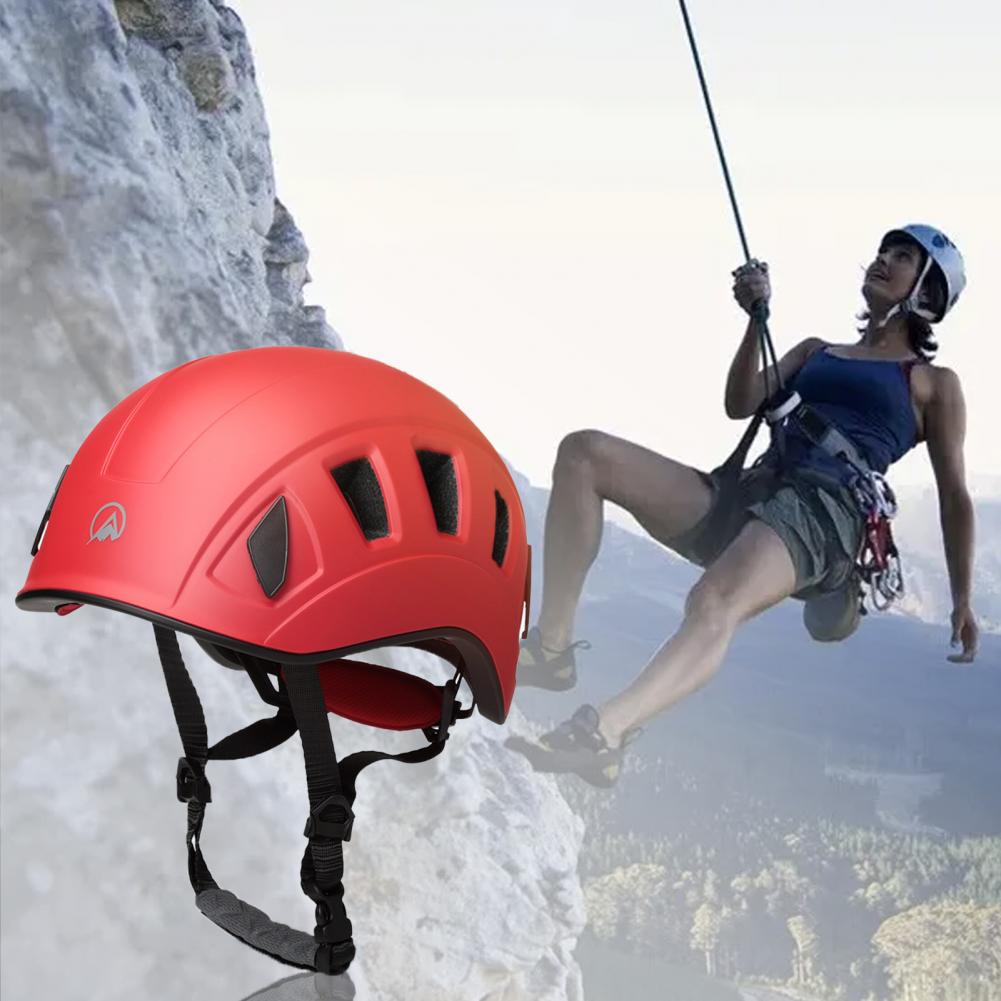 Ice Climbing Helmet Comfortable Sweat Absorption Shock Absorbing Security Mountain Rock Climbing Helmet for Mountaineering himalipasal