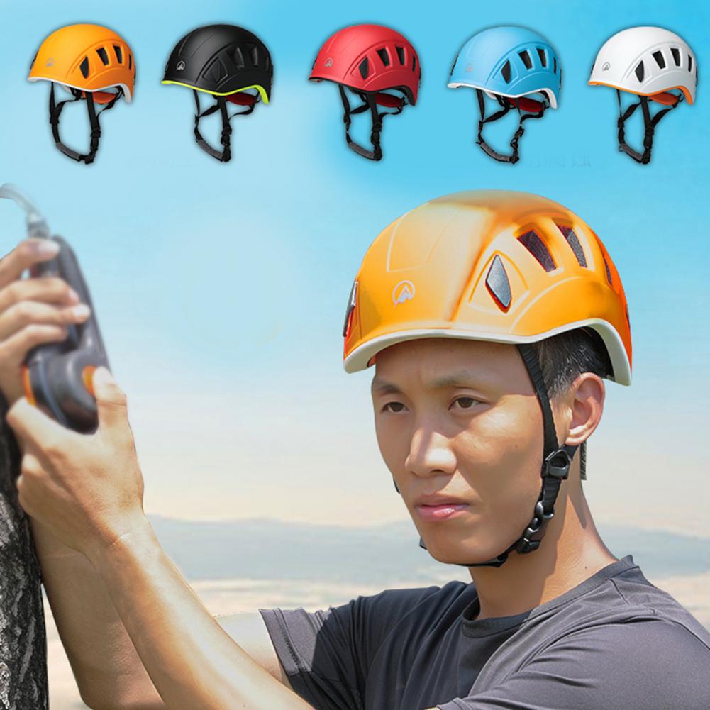 Ice Climbing Helmet Comfortable Sweat Absorption Shock Absorbing Security Mountain Rock Climbing Helmet for Mountaineering himalipasal