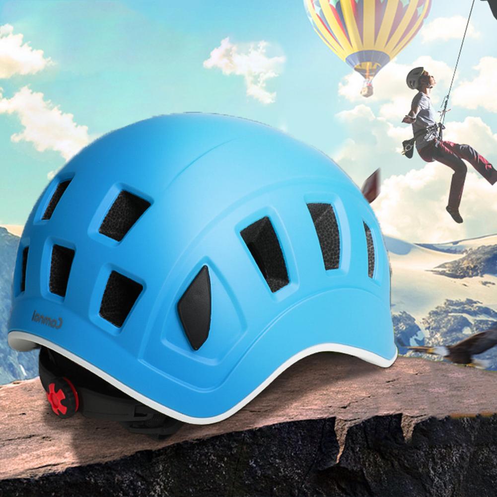 Ice Climbing Helmet Comfortable Sweat Absorption Shock Absorbing Security Mountain Rock Climbing Helmet for Mountaineering himalipasal