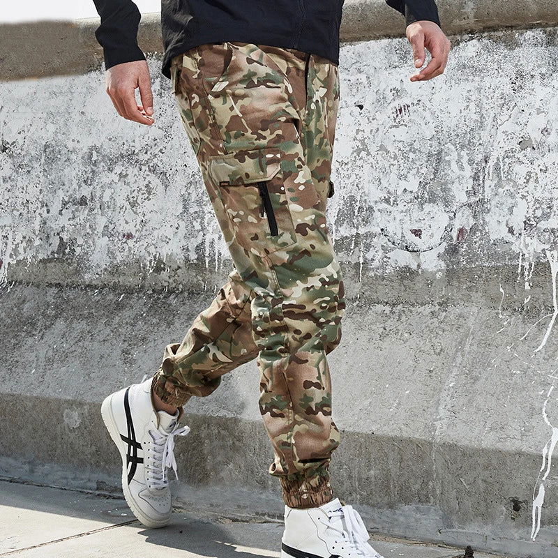 Jogger Sports Pants for Men Pro Camouflage Tactical Pants Rip-Stop Cargo Trousers Outdoor Mountaineering Sweatpants himalipasal