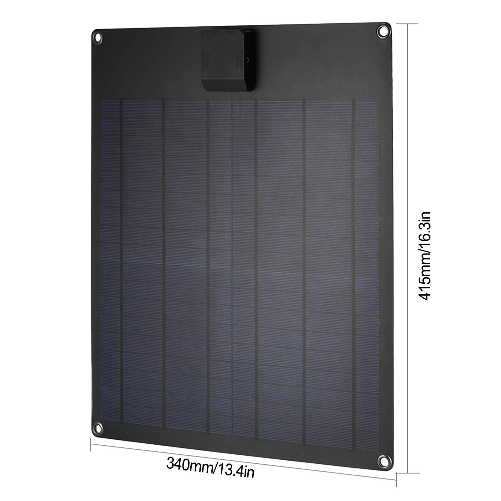 Kit 20W Solar Panel 5V 2A USB Accessories Fast Charging Flexible For RV Camping Mountaineering Higher Efficiency himalipasal