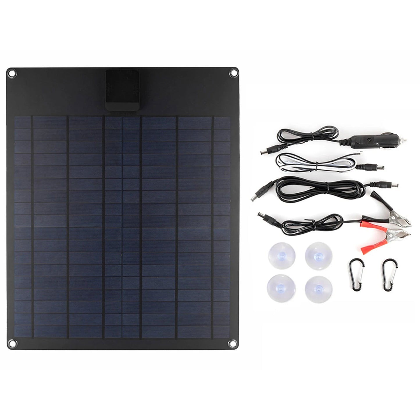 Kit 20W Solar Panel 5V 2A USB Accessories Fast Charging Flexible For RV Camping Mountaineering Higher Efficiency himalipasal