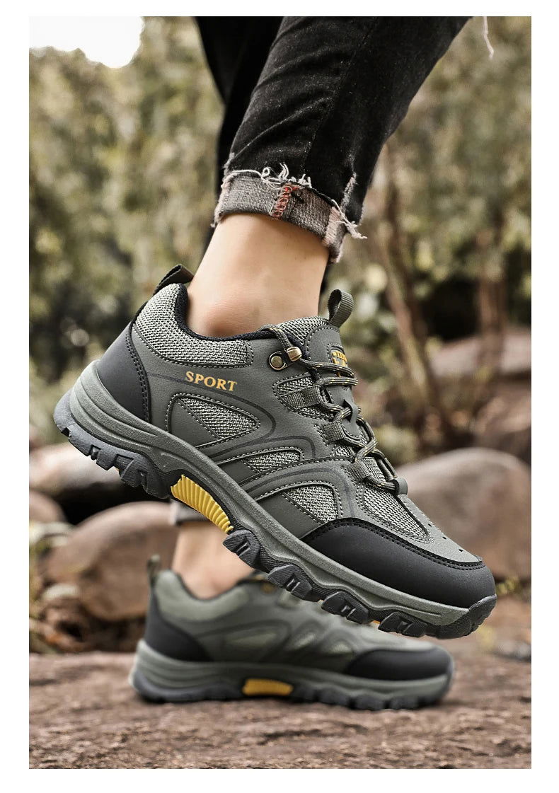 Men's running casual sneakers new mountaineering comfort men's shoes classic walking fitness shoes 2024 trainer men himalipasal