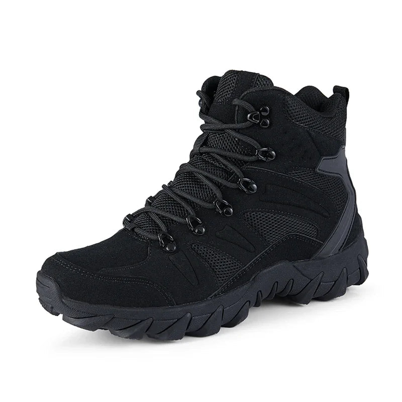 Military Man Tactical Boots Army Boots Men's Casual Shoes Hiking Boots Male Sneakers Sports and Leisure Loafers Platform Sports himalipasal