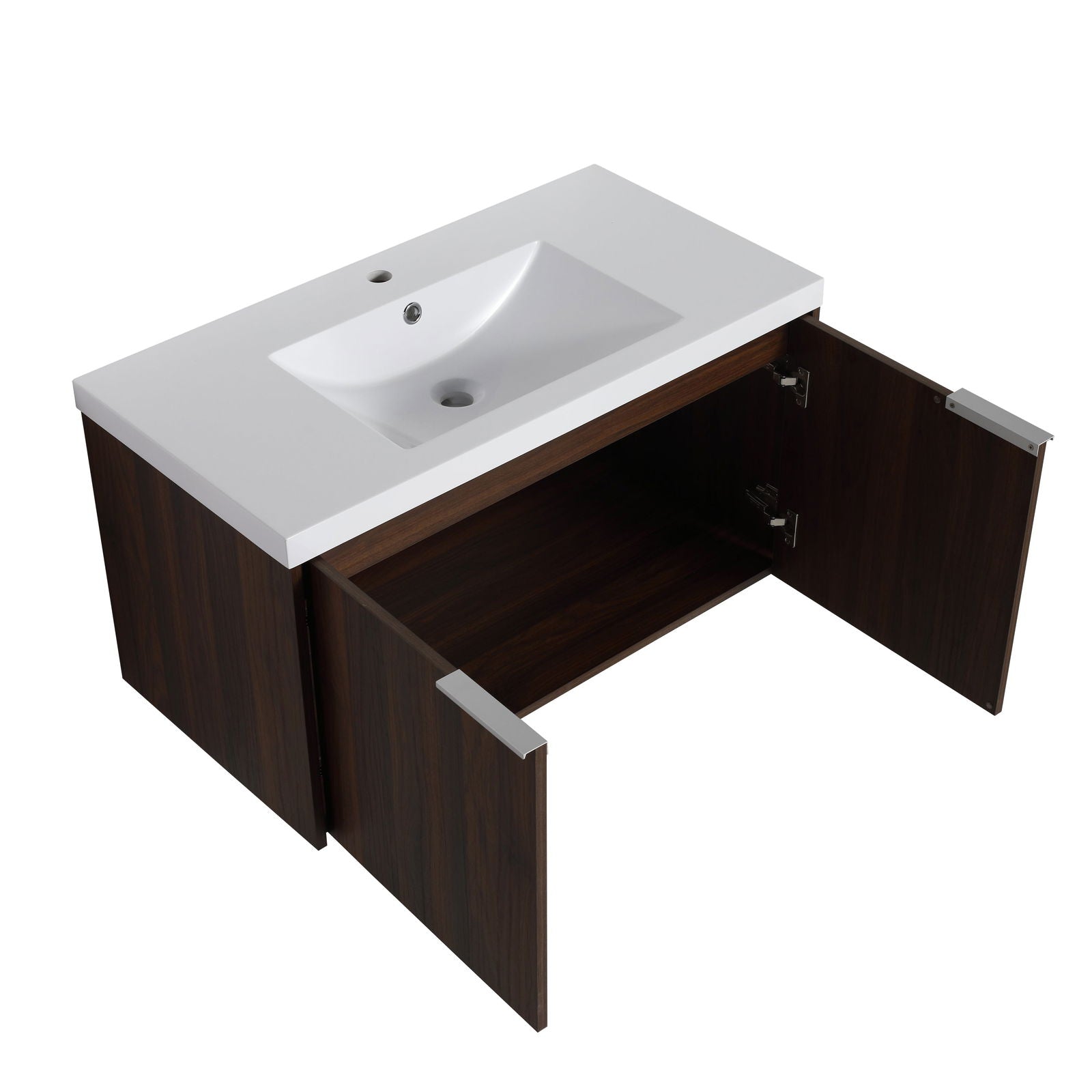 Modern Design 36 Inch Float Mounting Bathroom Vanity With Sink Soft Close Door,2 Doors-00636CAW(KD-Packing) himalipasal