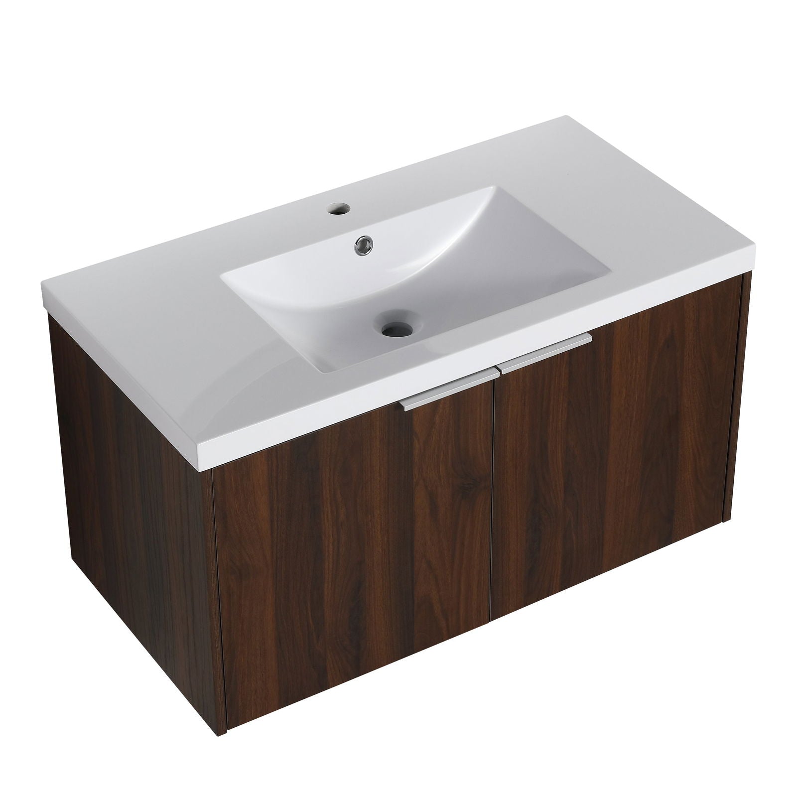 Modern Design 36 Inch Float Mounting Bathroom Vanity With Sink Soft Close Door,2 Doors-00636CAW(KD-Packing) himalipasal