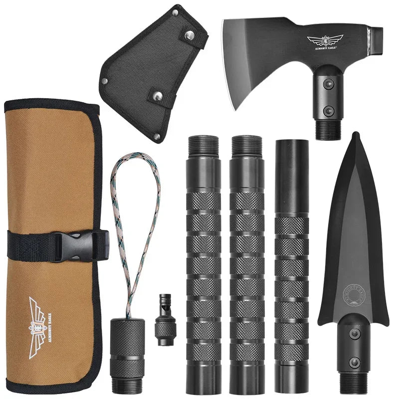 Motorcycle Rescue Tool Survival Shovel, Multi Tool Hammer, Hatchet, Mushroom Digging Spade, Camping Equipment himalipasal