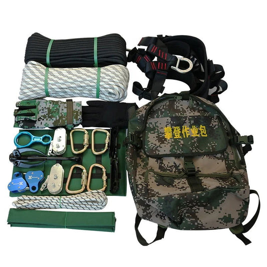 Mountaineering kit Outdoor camping equipment mountaineering backpack mountain climbing tool himalipasal