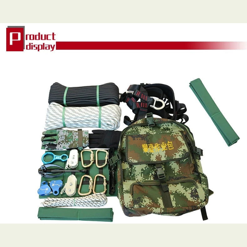 Mountaineering kit Outdoor camping equipment mountaineering backpack mountain climbing tool himalipasal