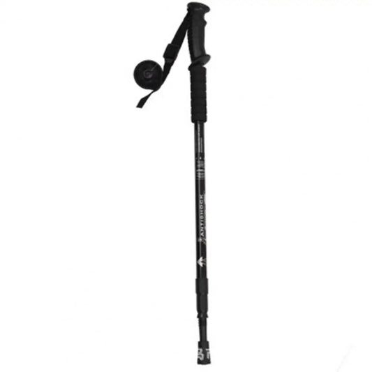 Mountaineering stick Outdoor hiking cane Shrinks three portable sections телескопическая палка телескопическая дубина trekking himalipasal