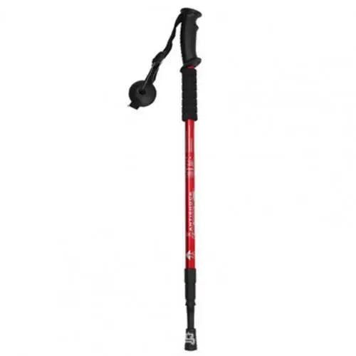 Mountaineering stick Outdoor hiking cane Shrinks three portable sections телескопическая палка телескопическая дубина trekking himalipasal