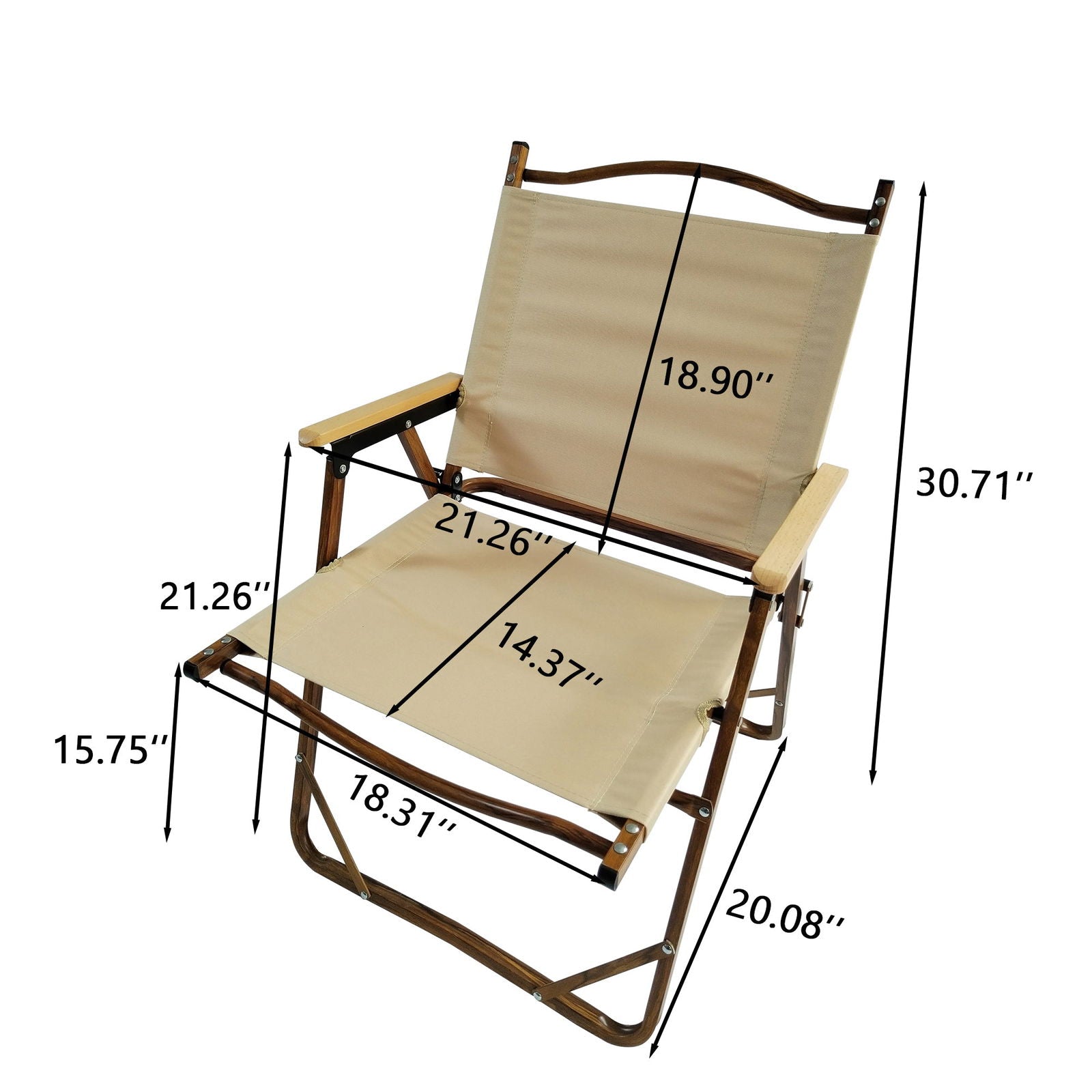 Multi-Function Foldable and Portable Dining Set, 1 Dining Table & 4 Folding Chairs, Indoor and outdoor universal ,Natural himalipasal