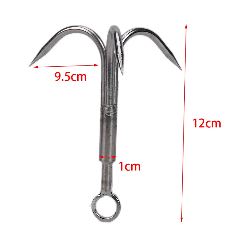 New Anchor Hook Clasp Grappling Tackle For Boat Fishing Mountaineering Climbing Tools Outdoor Climbing Claw Accessories himalipasal