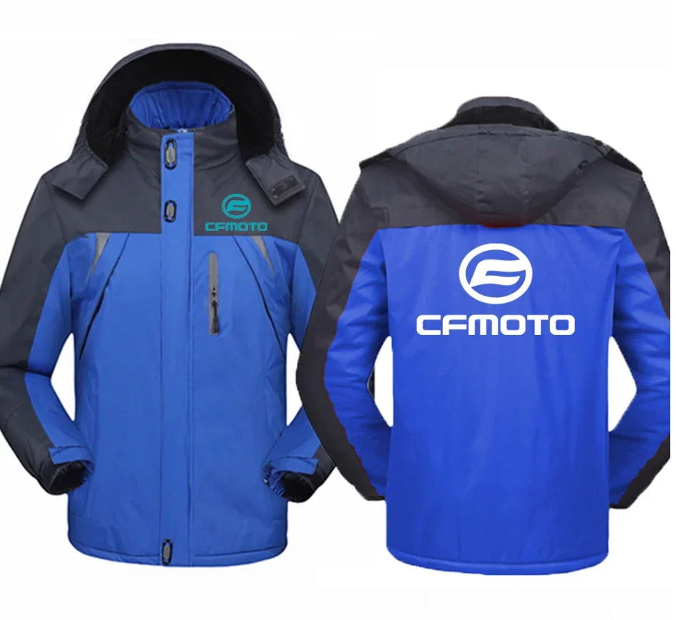 New Winter CFMOTO Logo Jacket Windbreaker Waterproof Warm Outdoor Cold-Proof Mountaineering Clothing High Quality Coats himalipasal