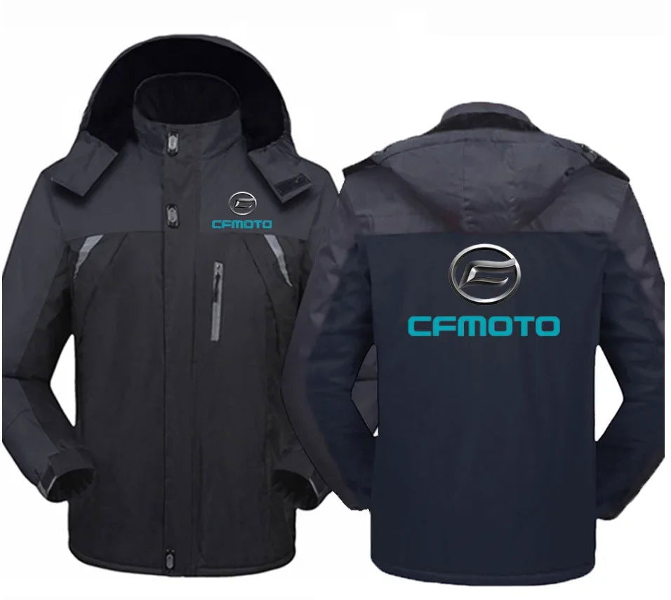 New Winter CFMOTO Logo Jacket Windbreaker Waterproof Warm Outdoor Cold-Proof Mountaineering Clothing High Quality Coats himalipasal