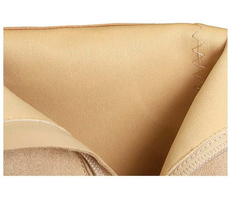 Sexy Boots Pointed Toe Suede Stiletto Heel Belt Buckle Side Zipper High Heel Boots Women