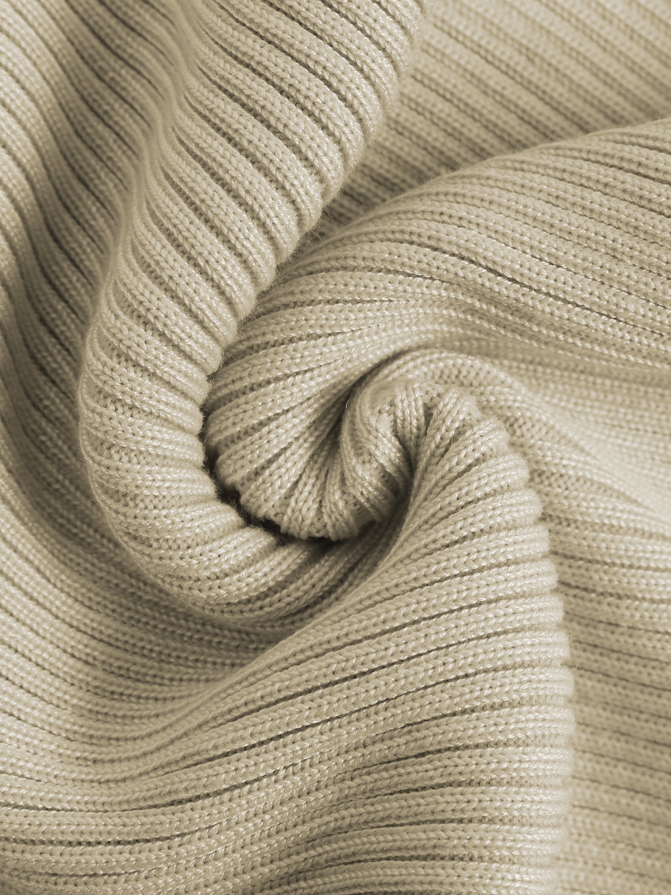 Autumn Solid Color Long Elegant Office Knitwear V neck Lace up Collared Dress