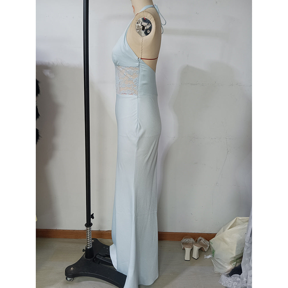 Wedding Dress for Women Sexy Nightclub Cocktail Footwear Annual Meeting Ball Party Long Fish Tail Maxi Dress