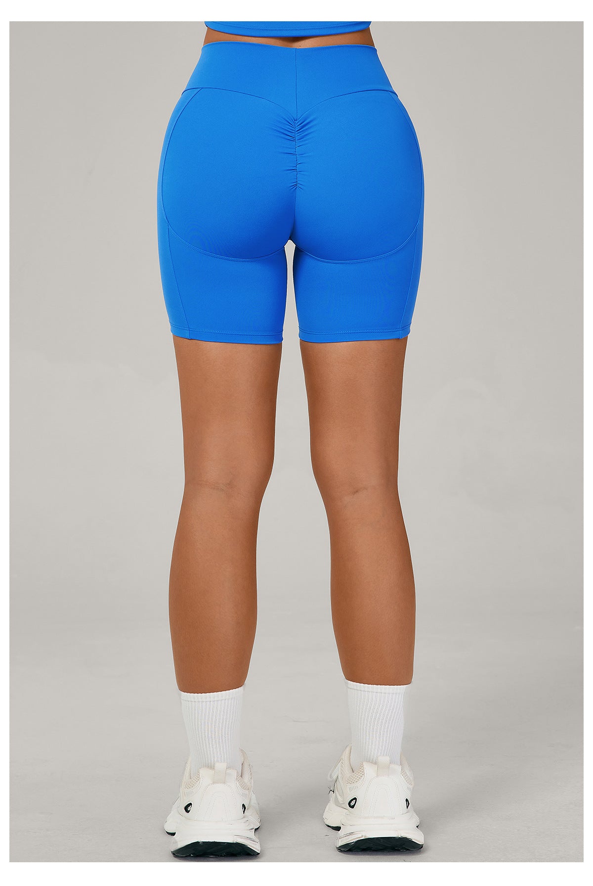 Autumn Sand Yoga Sports Shorts High Waist Tight Peach Hip Breathable Quick-Drying Running Workout Shorts