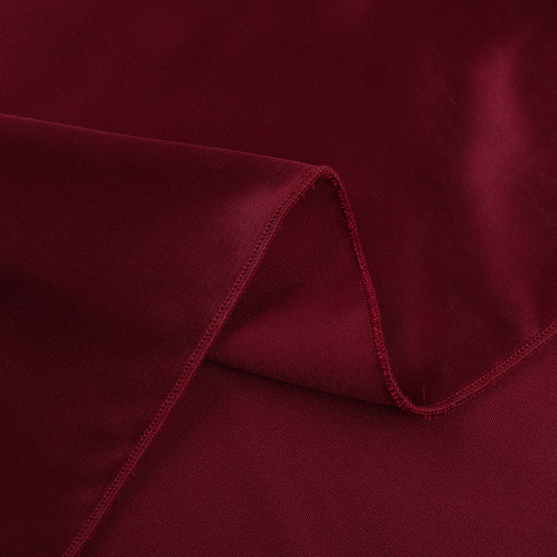 Sexy Backless Halter Satin Dress Women Elegant Dress Maxi Dress