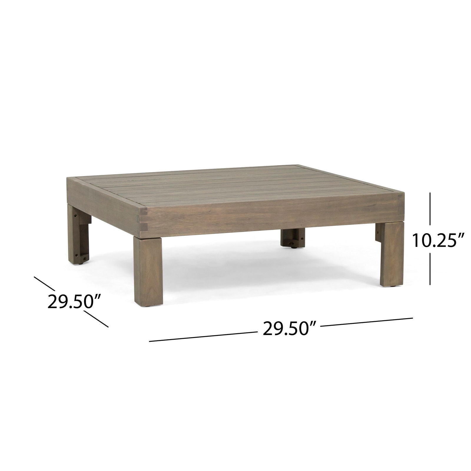 OANA LEFT CORNER BENCH AND COFFEE TABLE, WHITE himalipasal