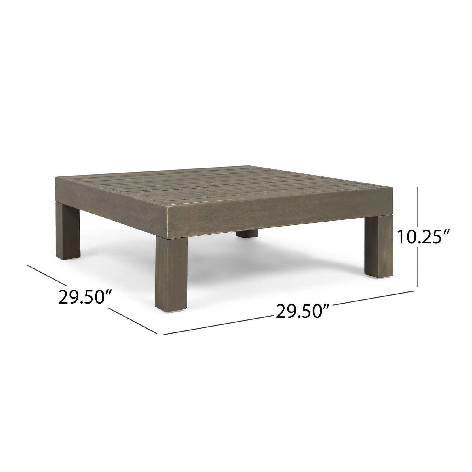 OANA RIGHT CORNER BENCH AND COFFEE TABLE, WHITE himalipasal