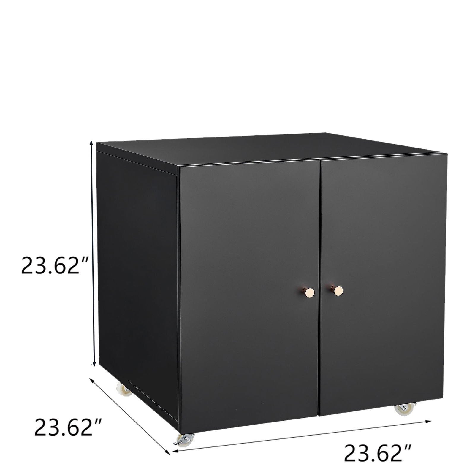 Office furniture Copier Cabinet black 2 door steel copier stand mobile pedestal file Printer Stand himalipasal