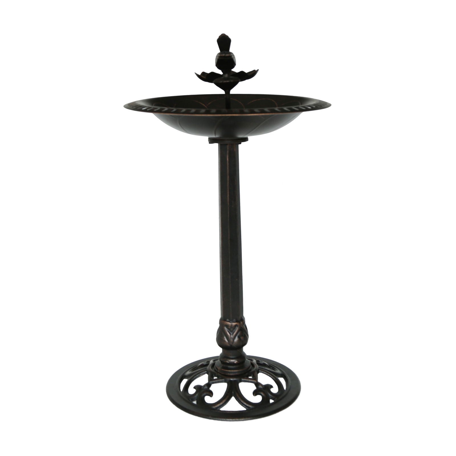 Outdoor Aluminum and Iron Bird Bath himalipasal