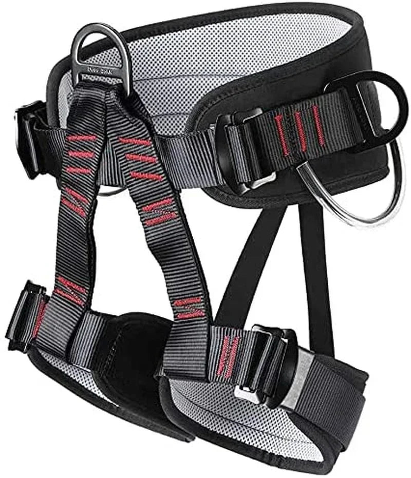 Outdoor Mountaineering Equipment Rescue Safety Belts Professional Half Body Adjustable Shoulder Straps Cave Exploration Supplies himalipasal