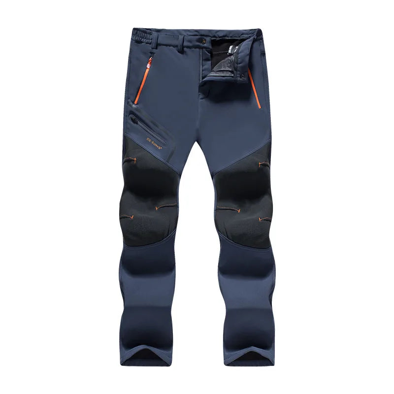 Outdoor Pants Thick Waterproof Breathable Mountaineering Trousers Men Women's Quick-Drying Trousers Camping Trekking Fishing himalipasal