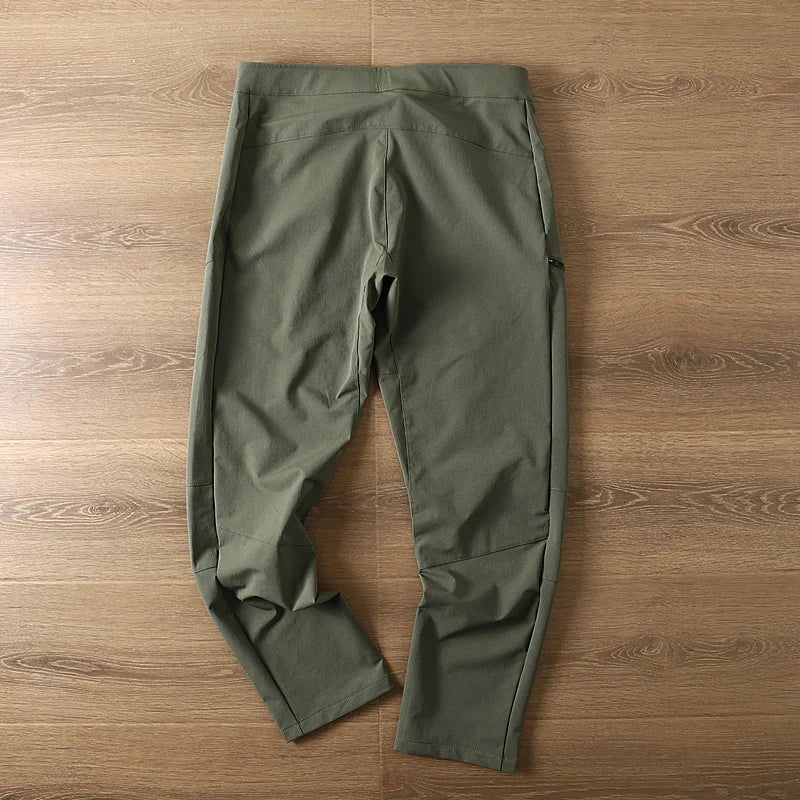 Outdoor Sports Spring Summer Men's Quick Drying Pants Mountaineering Workwear Straight Leg Charge Trousers Men's Travel Longs himalipasal