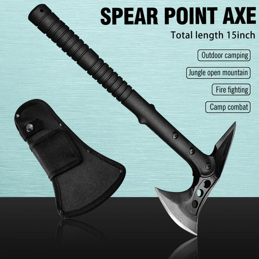 Outdoor Survival Axe Portable Multifunctional Tactical Ax Non-slip Handle Camping Axes Hunting Tomahawk Mountaineering Tool himalipasal