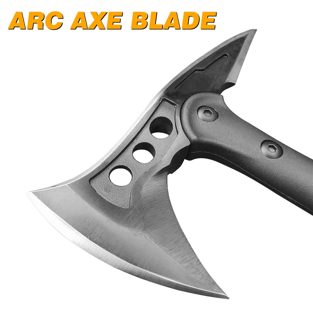 Outdoor Survival Axe Portable Multifunctional Tactical Ax Non-slip Handle Camping Axes Hunting Tomahawk Mountaineering Tool himalipasal