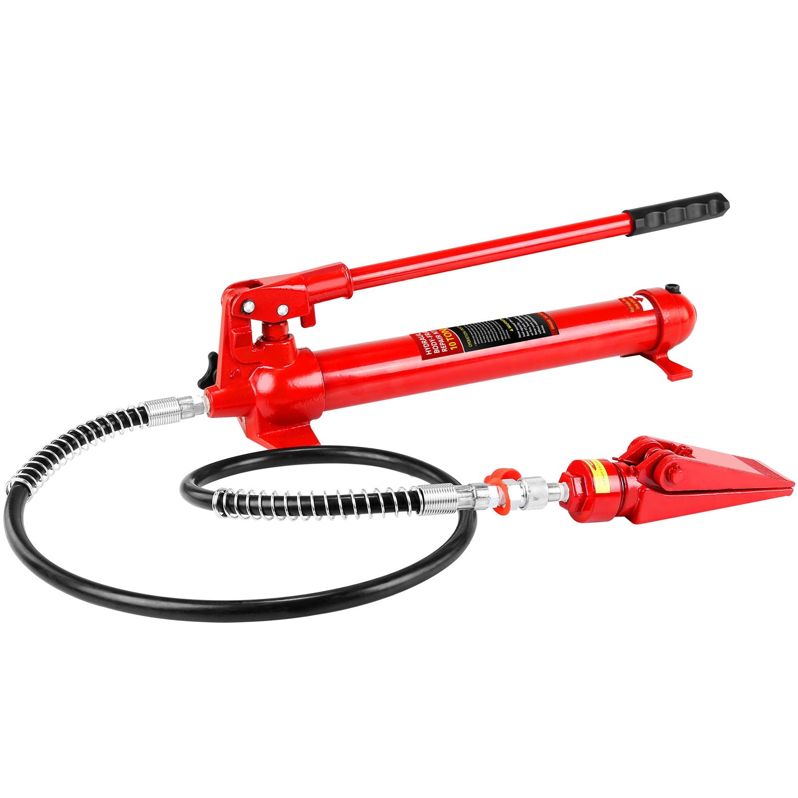 Power Hydraulic Ram Cylinder Jack: Single-Acting Mini Jack, Porta Power Kit, Stroke for Shipbuilding, Bridge, Construction, Precision Machinery, Small Spaces - 10 Ton Capacity himalipasal