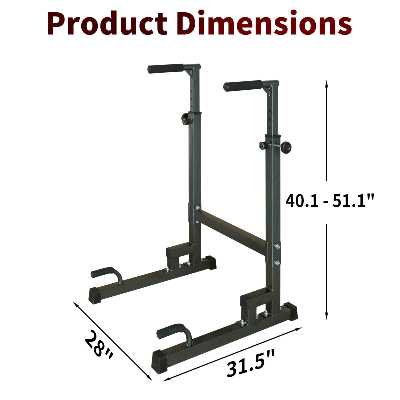 Power Tower Dip Station with Bench Pull Up Bar Stand Adjustable Height Heavy Duty Multi-Function Fitness Training Equipment himalipasal