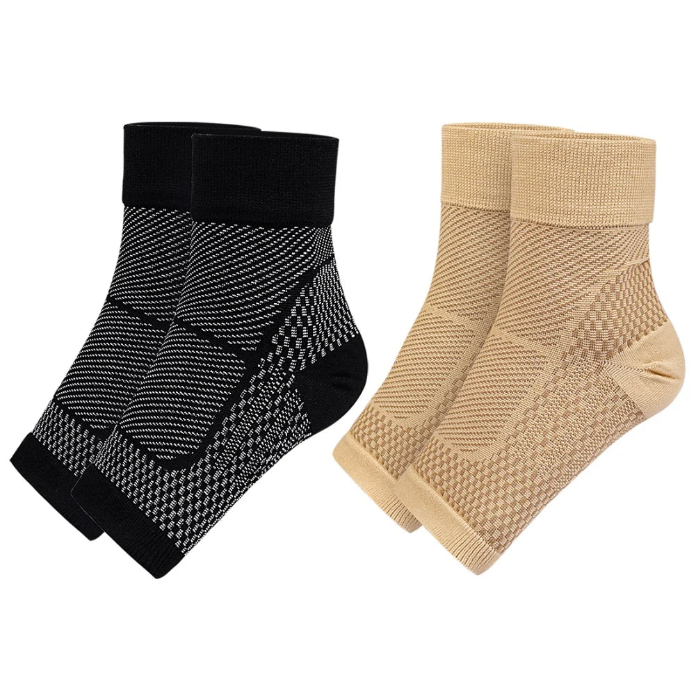 Protective Elastic Shock Absorbing Socks Mountaineering Basketball Ankle Protection Sports Compression Sox himalipasal