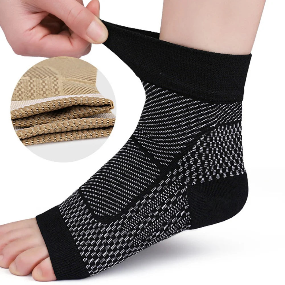 Protective Elastic Shock Absorbing Socks Mountaineering Basketball Ankle Protection Sports Compression Sox himalipasal