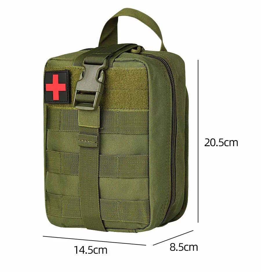 Rescue First Aid Kit Outdoor Trauma Medical Bag Set Emergency Survival Gear Camping Tactical Bag Molle Car Travel Hiking himalipasal