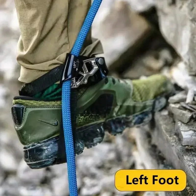 Rock Climbing Foot Ascender Right Left Foot Ascend SRT Mountaineering Outdoor Safety Protective Equipment himalipasal