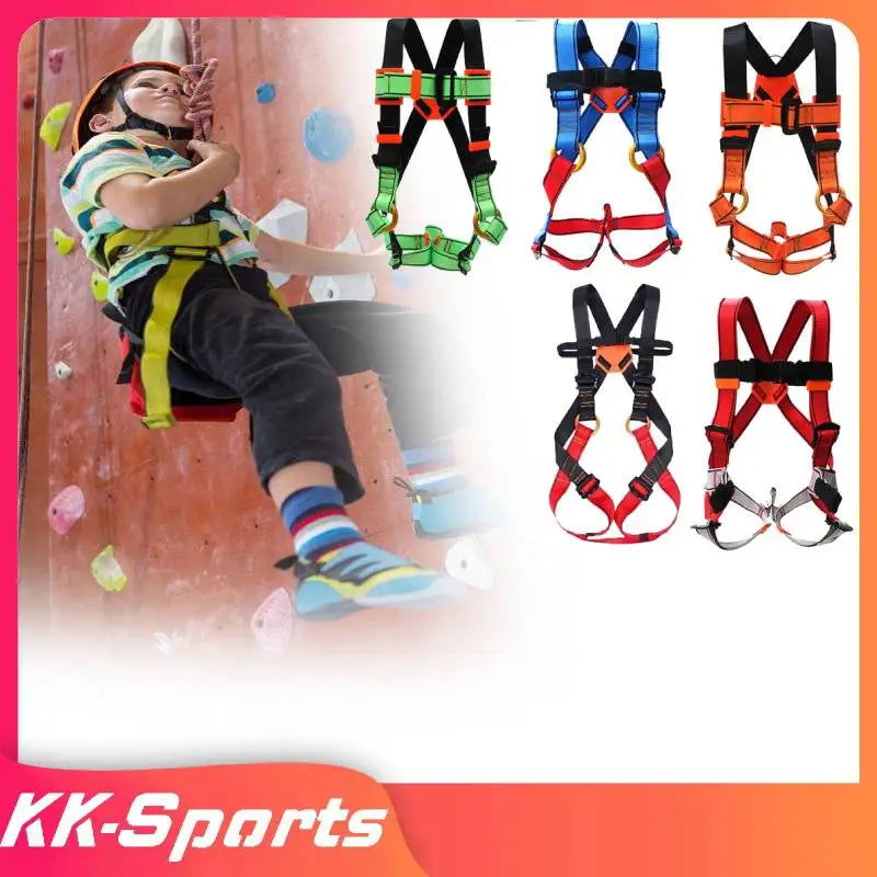 Rock Climbing Safety Harnes Carabiner Full Body Harness Belt for Mountaineering Rappelling Tree Climbing Equipment Accessories himalipasal