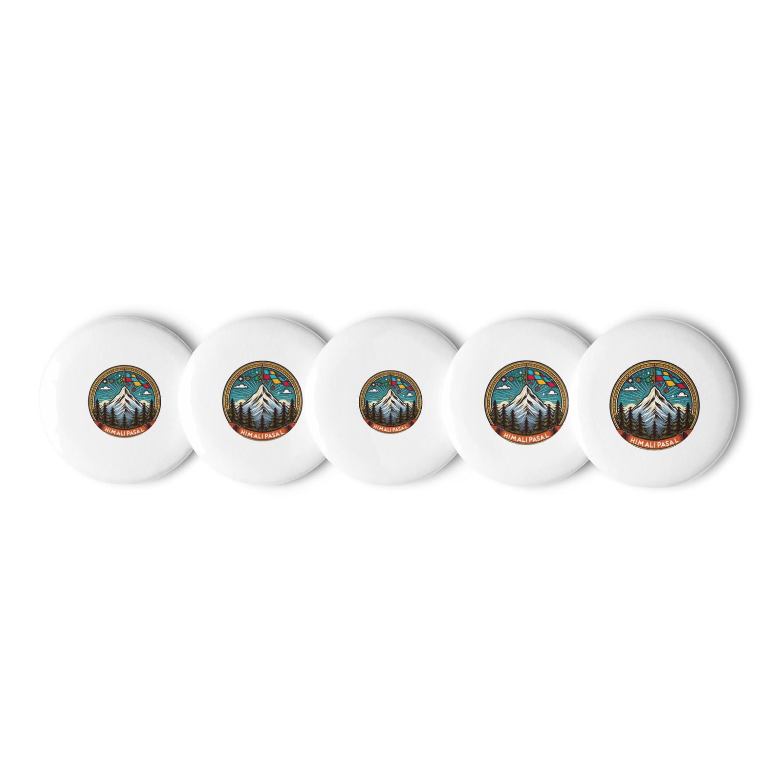 Set of pin buttons himalipasal